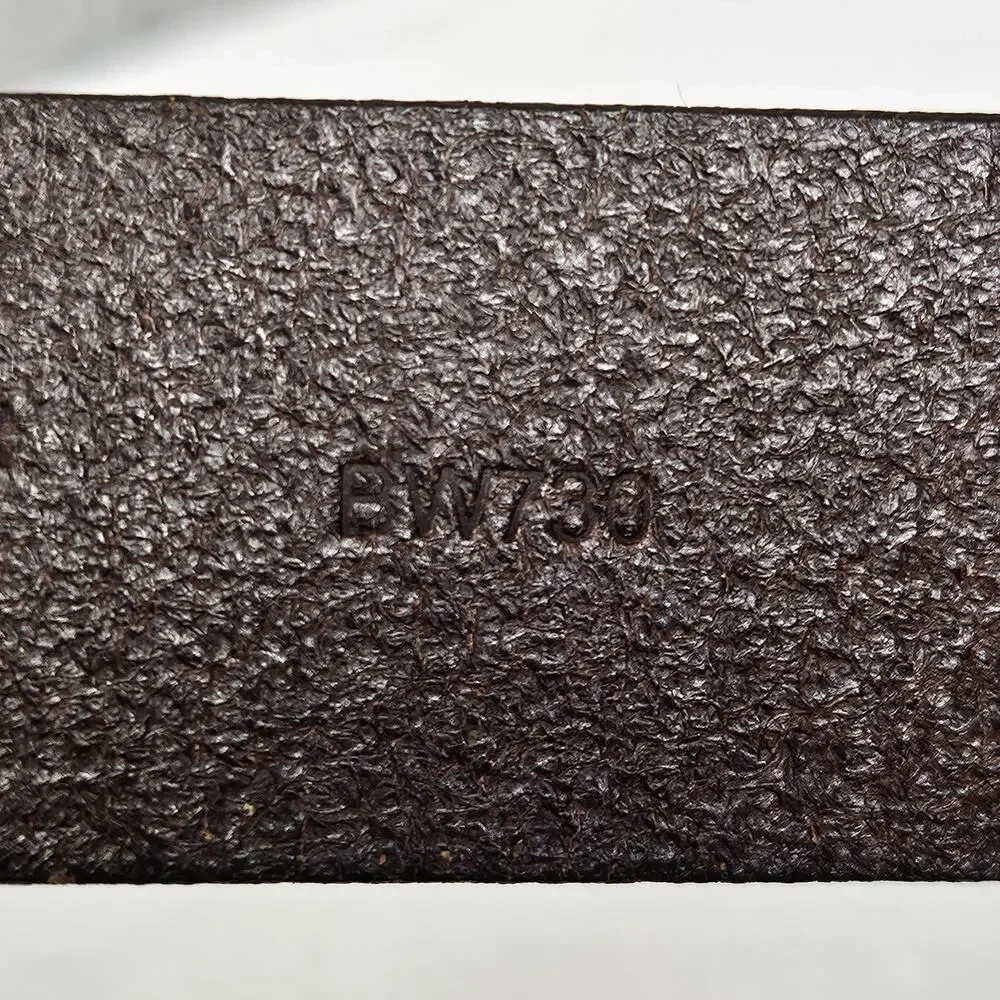 J.CREW BROWN LEATHER BELT – STYLE BW730 – 100% LEATHER – 38–42